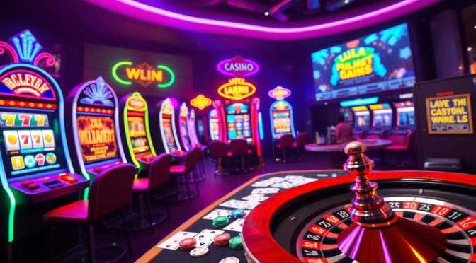 Transform Your Screen into a Goldmine with Online Casino Games