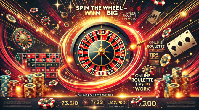 Spin the Wheel and Win Big – Online Roulette Tips That Work