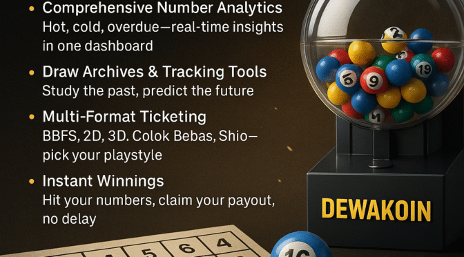 Dewakoin Lottery Logic: Play the Odds, Target the Wins