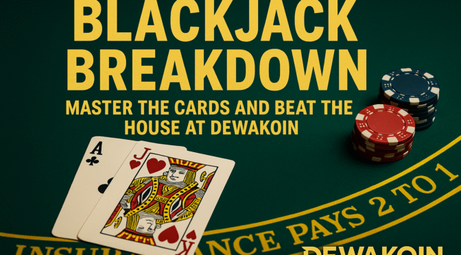 Blackjack Breakdown: Master the Cards and Beat the House at Dewakoin