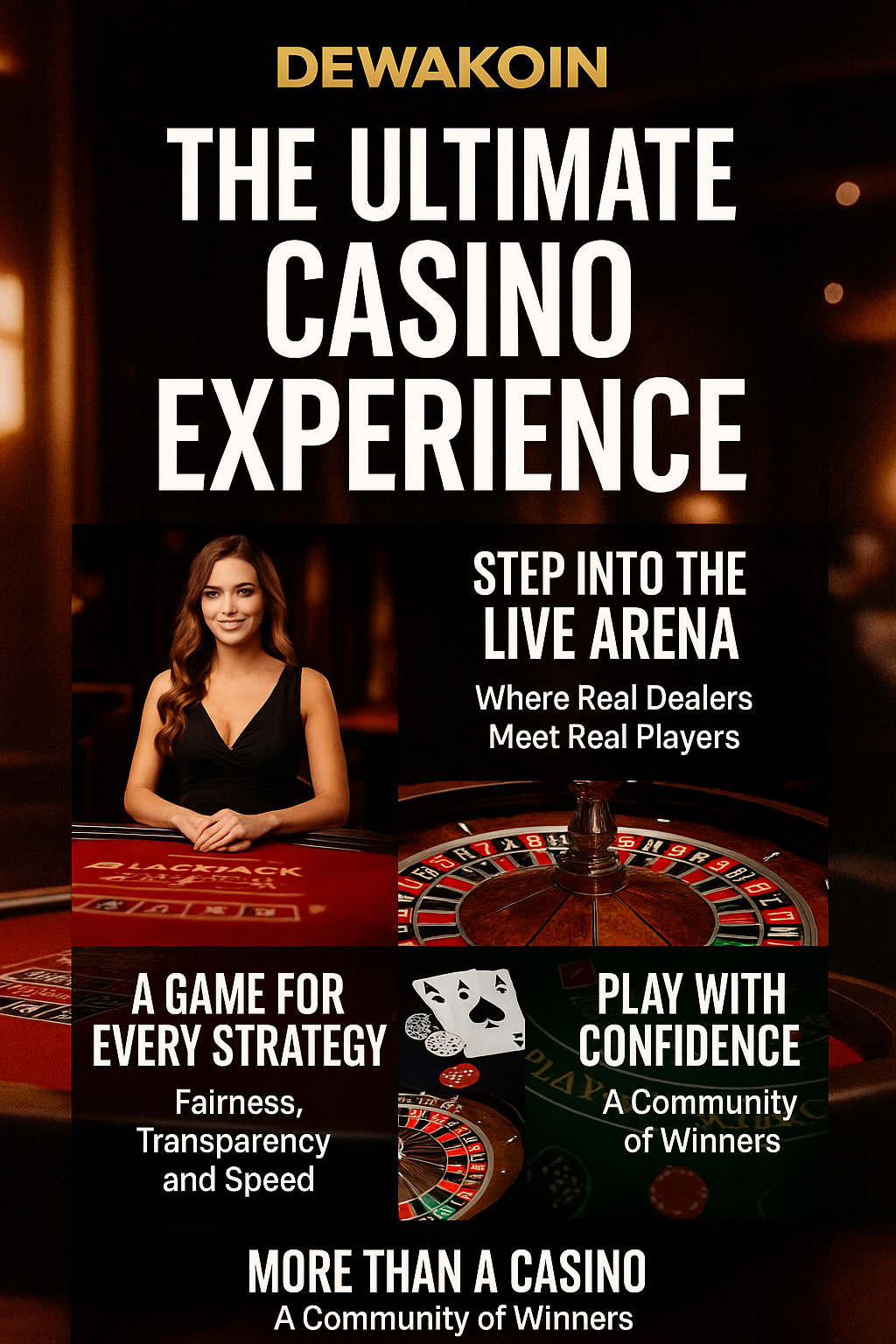 The Ultimate Casino Experience: Inside Dewakoin’s World-Class Gaming Arena