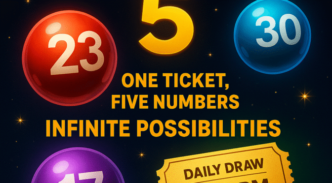 Mega Match 5: One Ticket, Five Numbers, Infinite Possibilities – Only at Dewakoin