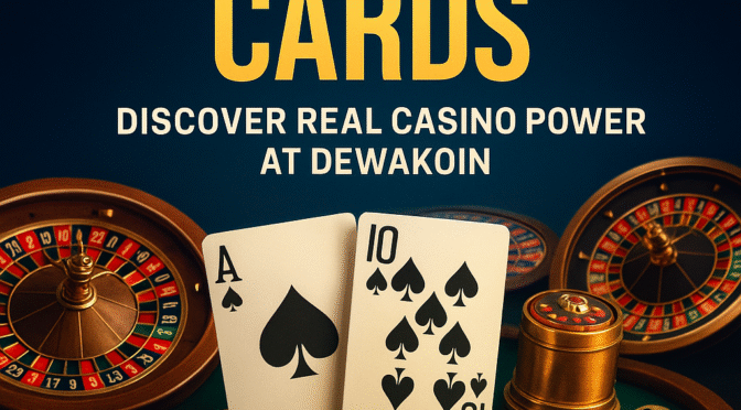 Beyond the Cards: Discover Real Casino Power at Dewakoin