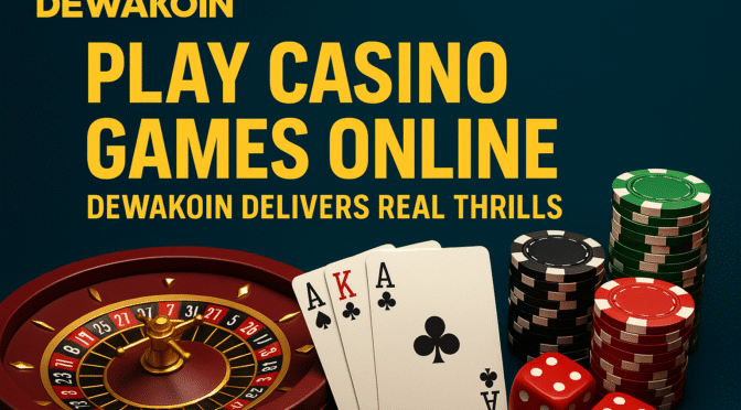 Play Casino Games Online: Dewakoin Delivers Real Thrills