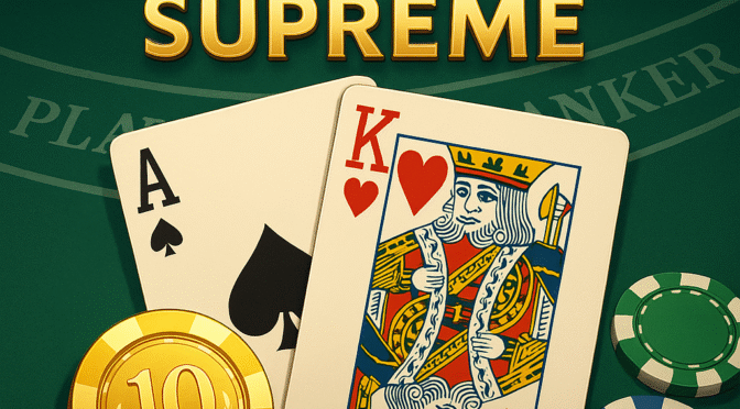 Baccarat Supreme: The Elegant Casino Game of Skill and Chance